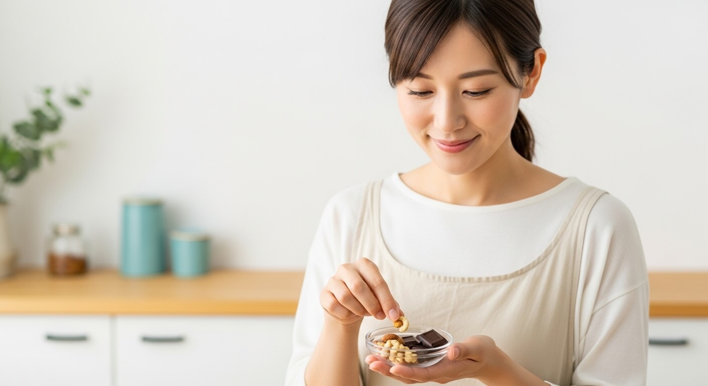 ナッツや高カカオチョコのイメージ