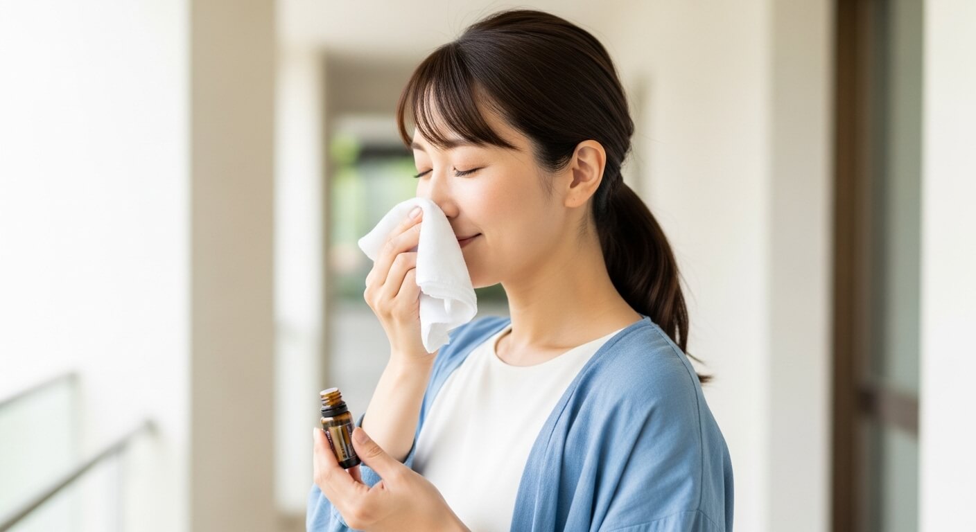 アロマストーンを使ったデスク周りの香り活用
