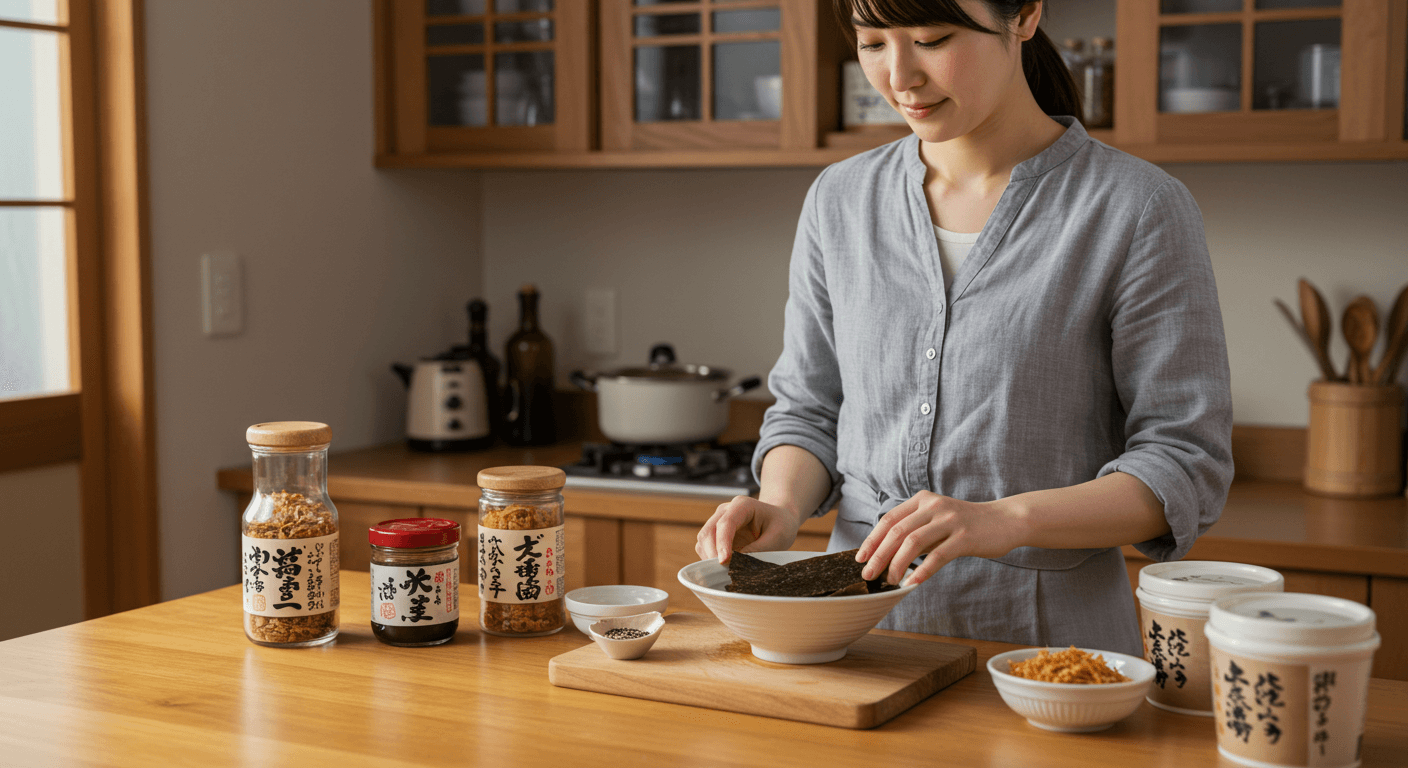 だしと発酵食品の調味料類
