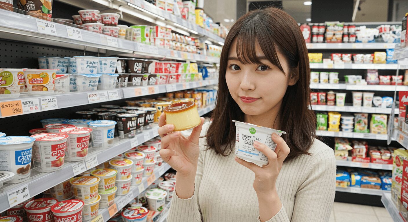 低糖質スイーツのプリンやゼリー