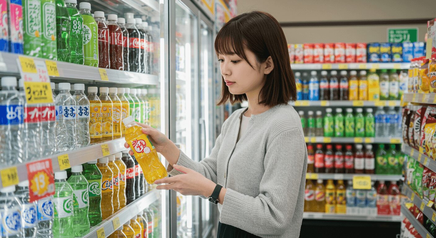 ダイエット中に選ぶべき無糖のお茶や炭酸水