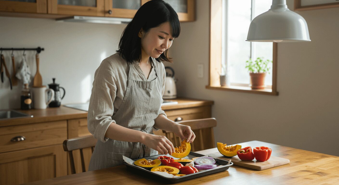 オリーブオイルと塩だけで仕上げたシンプルグリル野菜