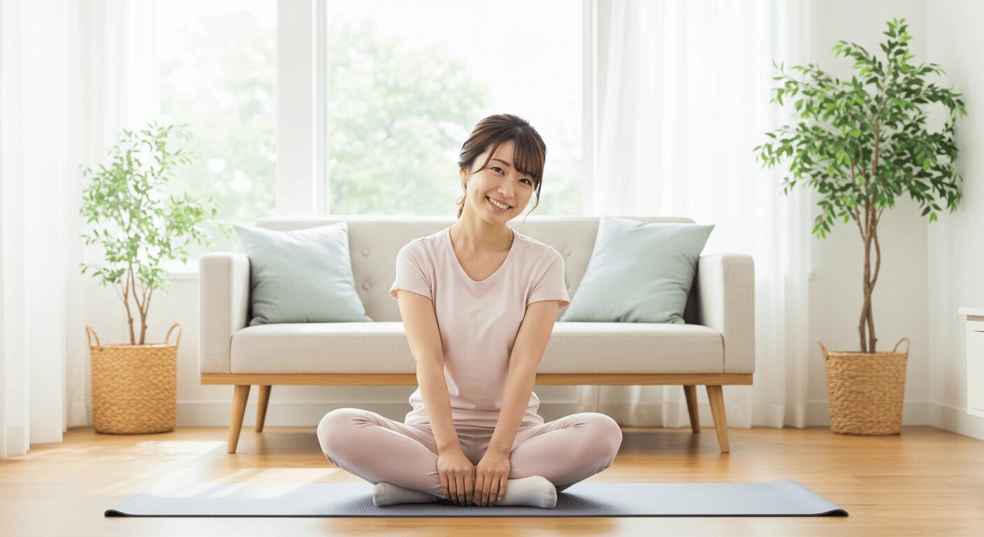 無理せず運動を取り入れる女性のライフスタイル