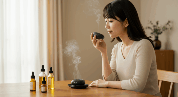 香りで気分を変えるアロマ活用