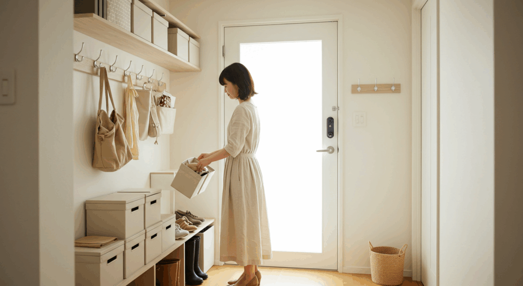 玄関をすっきり見せる収納アイデア｜来客にも好印象な5つのポイント